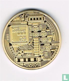 Bitcoin goudkleurig met GELE letter B - Bild 2