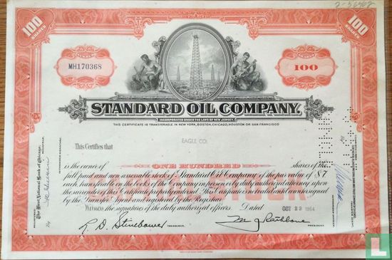 Standard Oil Company 100 shares