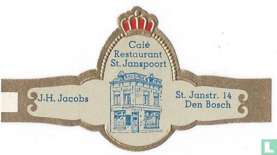 Café Restaurant St. Janspoort - J.H. Jabobs - St. Janstr. 14 Den Bosch  - Afbeelding 1