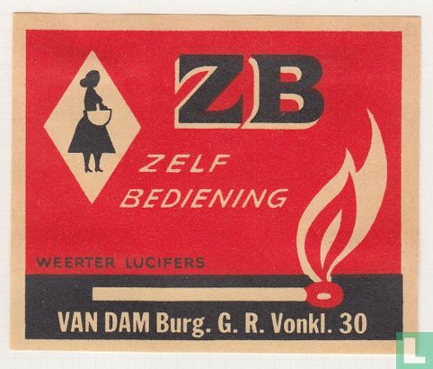 ZB zelfbediening Van Dam Burg. G.R.Vonkl.30
