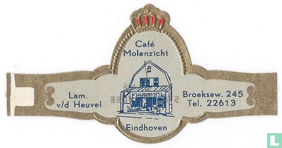 Café Molenzicht Eindhoven - Lam v/d Heuvel - Broeksew. 245 Tel. 22613 - Afbeelding 1