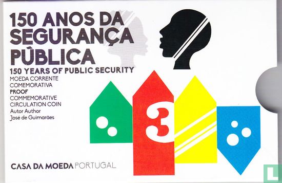 Portugal 2 euro 2017 (PROOF - folder) "150 years of Public Security" - Image 1