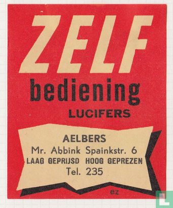 Zelfbediening Aelbers 