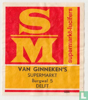 SM Van Ginneken's Supermarkt Burgwal 5 Delft