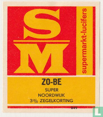SM ZO-BE Super Noordwijk 3% Zegelkorting