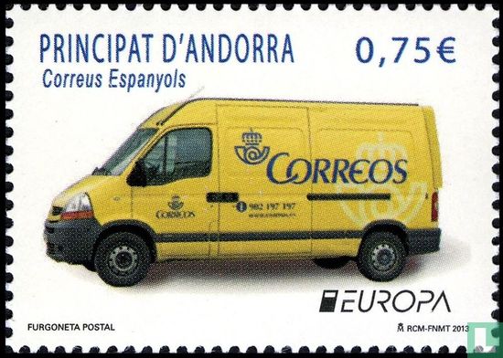 Europa – Postfahrzeuge