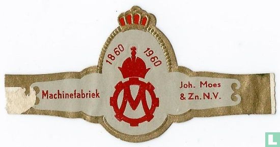 1860 1960 M - Machinefabriek - Joh. Moes & Zn. N.V. - Afbeelding 1