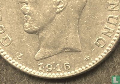 Suède 1 couronne 1916/5 - Image 3