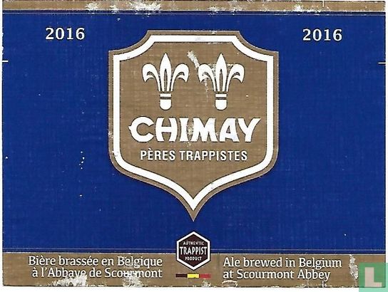 Chimay Bleue (Export Grèce) - Image 1