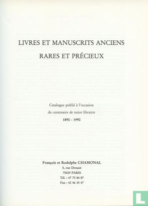 Livres et Manuscrits Anciens - Bild 3