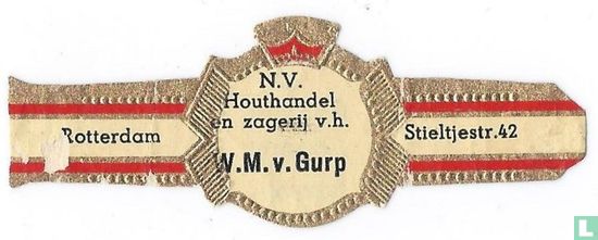 N. V. Houthandel en zagerij v/h W. M. v. GURP - Rotterdam - Stieltjesstr. 42 - Afbeelding 1