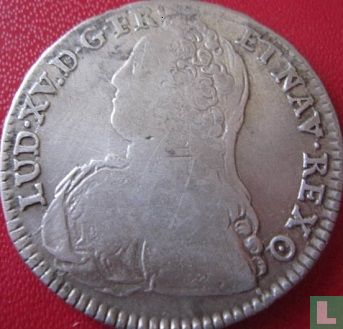 Frankrijk ½ écu 1730 (E) - Afbeelding 2