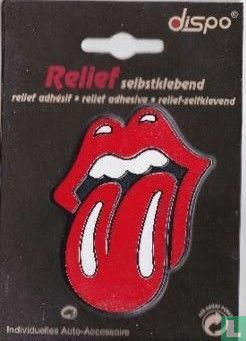 Rolling Stones: logo zelfklevend reliëf 