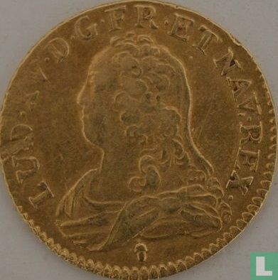 Frankrijk 1 louis d'or 1726 (S) - Afbeelding 2