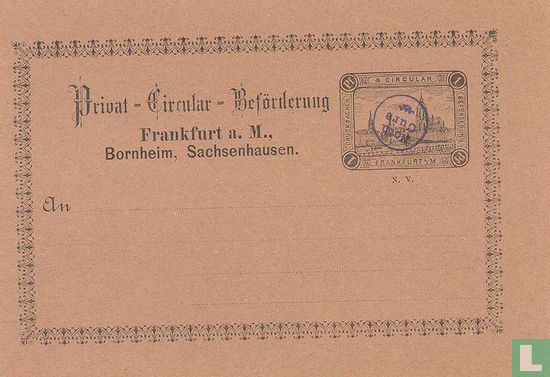 City of Frankfurt (with overprint Noth Curs)  - Image 1