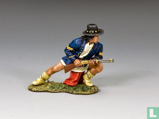Crouching Apache Warrior - Afbeelding 1