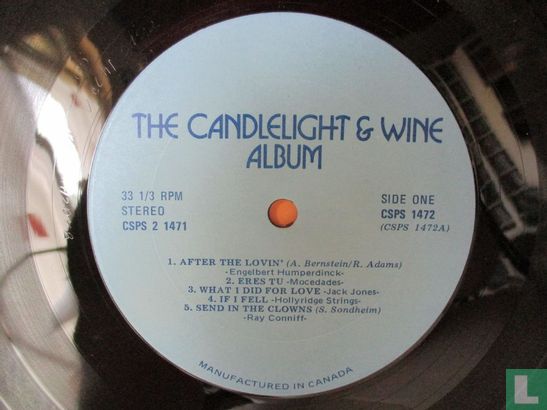 The Candlelight & Wine Album - Afbeelding 3