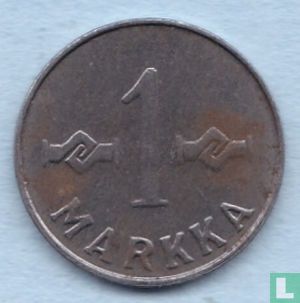 Finlande 1 markka 1952 (date près du bord) - Image 2