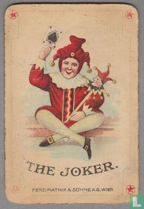 Ontslag nemen Beer Wreed Joker, Austria, Speelkaarten, Playing Cards 000326 (1930) - Ferd. Piatnik &  Söhne A.G., Wien - LastDodo