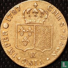 France 2 louis d'or 1787 (K) - Image 1