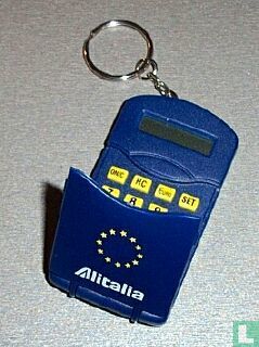 Alitalia - Solar-Taschenrechner