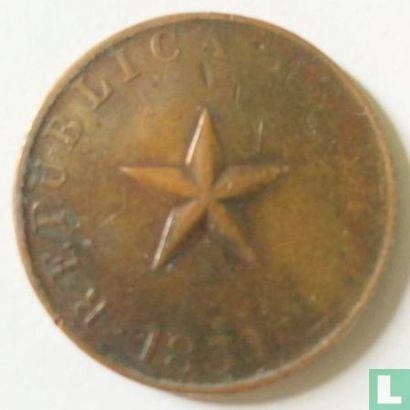 Chile 1 centavo 1851 (type 2) - Image 1