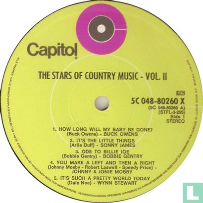 The Stars of Country Music Vol. 2 - Image 3