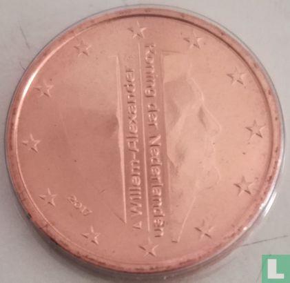 Pays-Bas 2 cent 2017 (voiles d'un clipper avec étoile) - Image 1