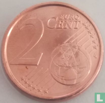 Pays-Bas 2 cent 2017 (voiles d'un clipper avec étoile) - Image 2