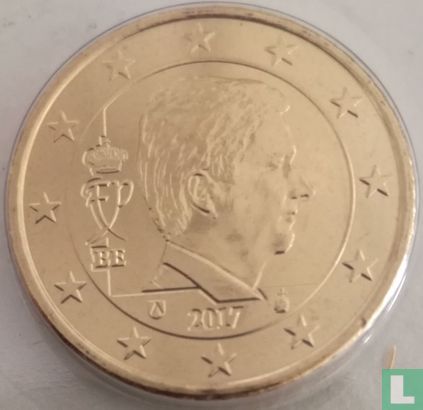 Belgique 50 cent 2017 - Image 1
