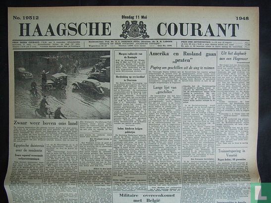 Haagsche Courant 19512 - Afbeelding 1