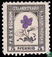 Mourning stamps Emperor Friedrich III 