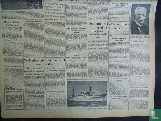 Haagsche Courant 19541 - Image 2