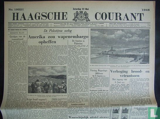 Haagsche Courant 19521 - Image 1