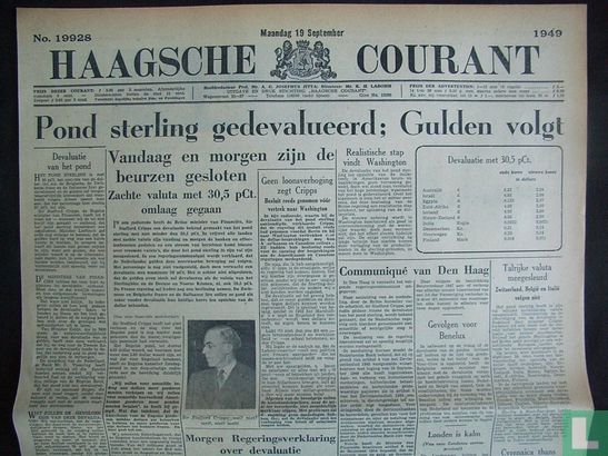 Haagsche Courant 19928 - Image 1