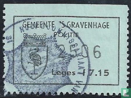 Gemeente 's-Gravenhage - Politie - Leges f 7,15