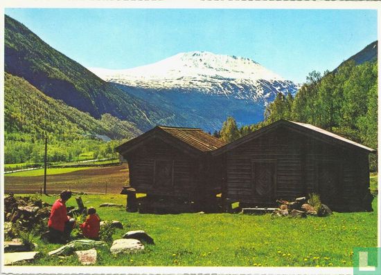 Norge: Gaustatoppen i Telemark. - Afbeelding 1