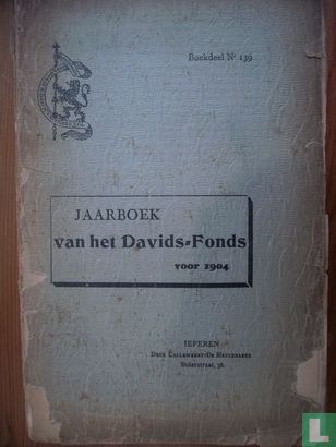 Jaarboek van het Davidsfonds voor 1904 - Image 1