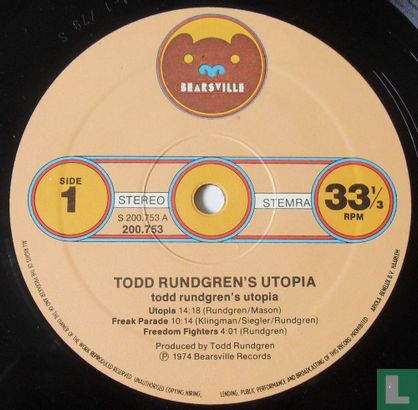 Todd Rundgren's Utopia - Afbeelding 3