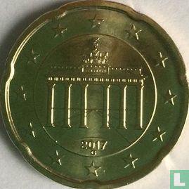 Duitsland 20 cent 2017 (G) - Afbeelding 1