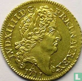 Frankrijk 1 louis d'or 1711 (A) - Afbeelding 1