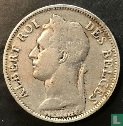 Belgisch-Congo 50 centimes 1924 (FRA) - Afbeelding 2