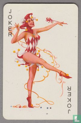 Joker, Belgium, Pin-up, Speelkaarten, Playing Cards - Image 1