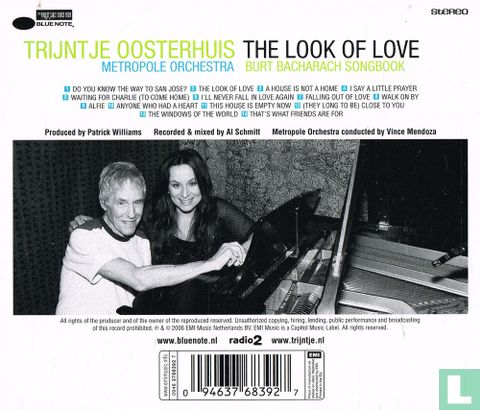 The look of love - Burt Bacharach Songbook - Afbeelding 2