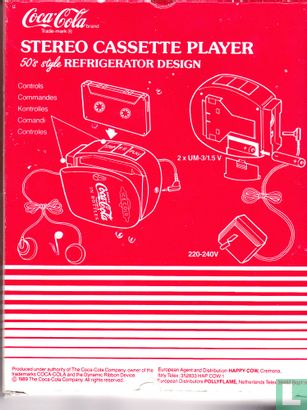Coca-Cola stereo cassette player - Bild 2