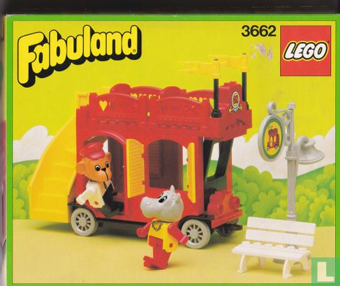 Lego 3662 Bus (1987) - - LastDodo
