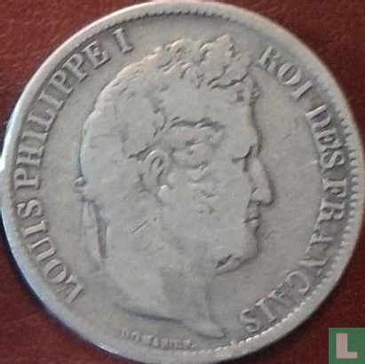France 5 francs 1831 (Texte en relief - Tête laurée - M) - Image 2