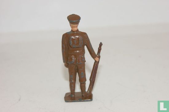 British Soldier standing with Rifle - Image 3