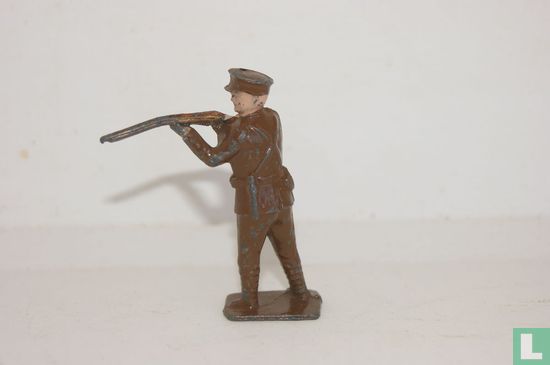 British Soldier shooting rifle - Image 3