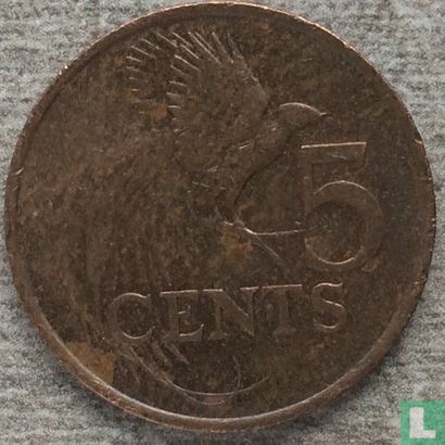Trinidad and Tobago 5 cents 2000 - Image 2